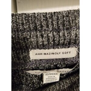 American Eagle Ahh-Mazingly Soft Knit Joggers Charcoal Gray Marled XS